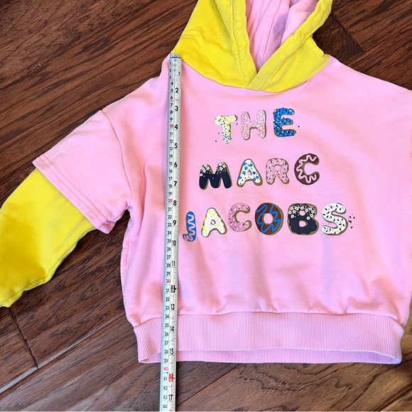 Marc Jacobs Kids Layered logo-print hoodie - Picture 7 of 11